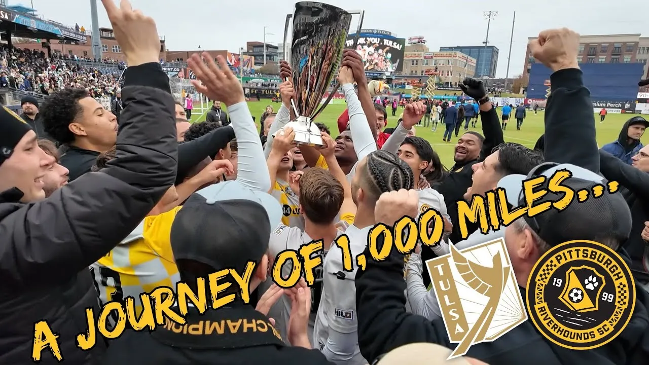Pittsburgh Riverhounds Topple FC Tulsa to WIN USL Championship!