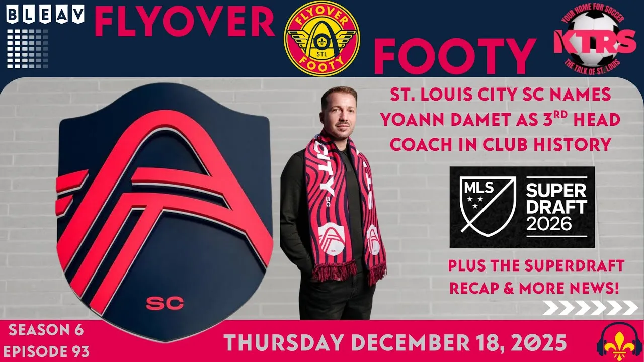 Yoann Damet: New CITY SC Head Coach + CITY's SuperDraft and a TON more!
