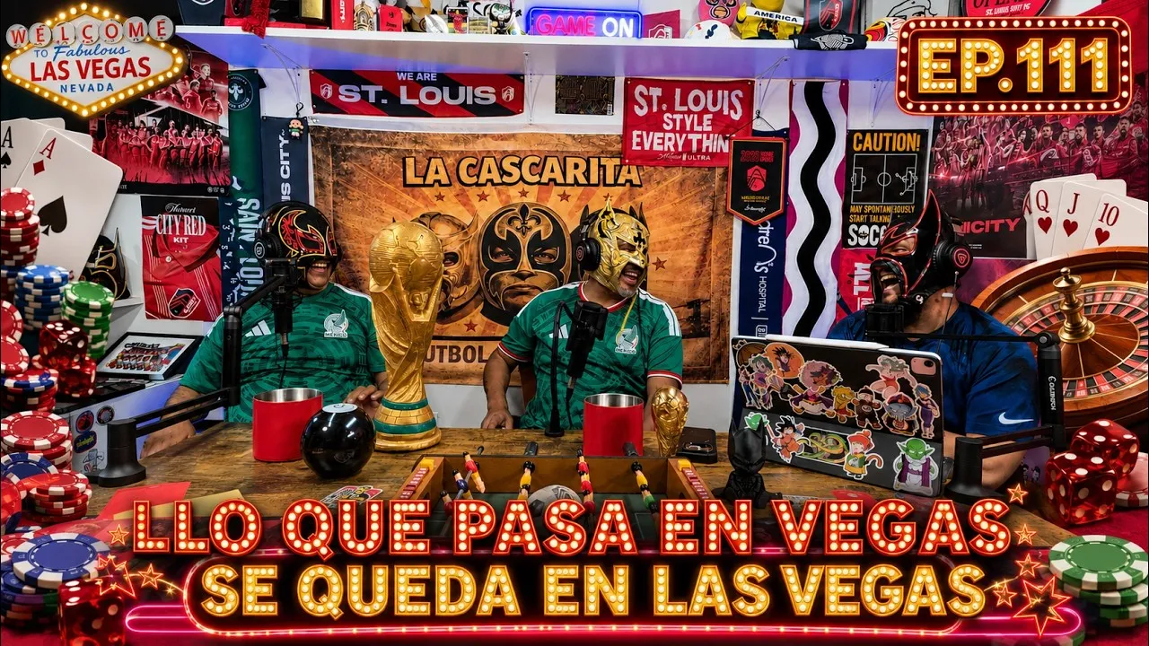 La Cascarita Podcast EP.111 Lo Que Pasa en Vegas Se Queda en Las Vegas- resultados del mundial.