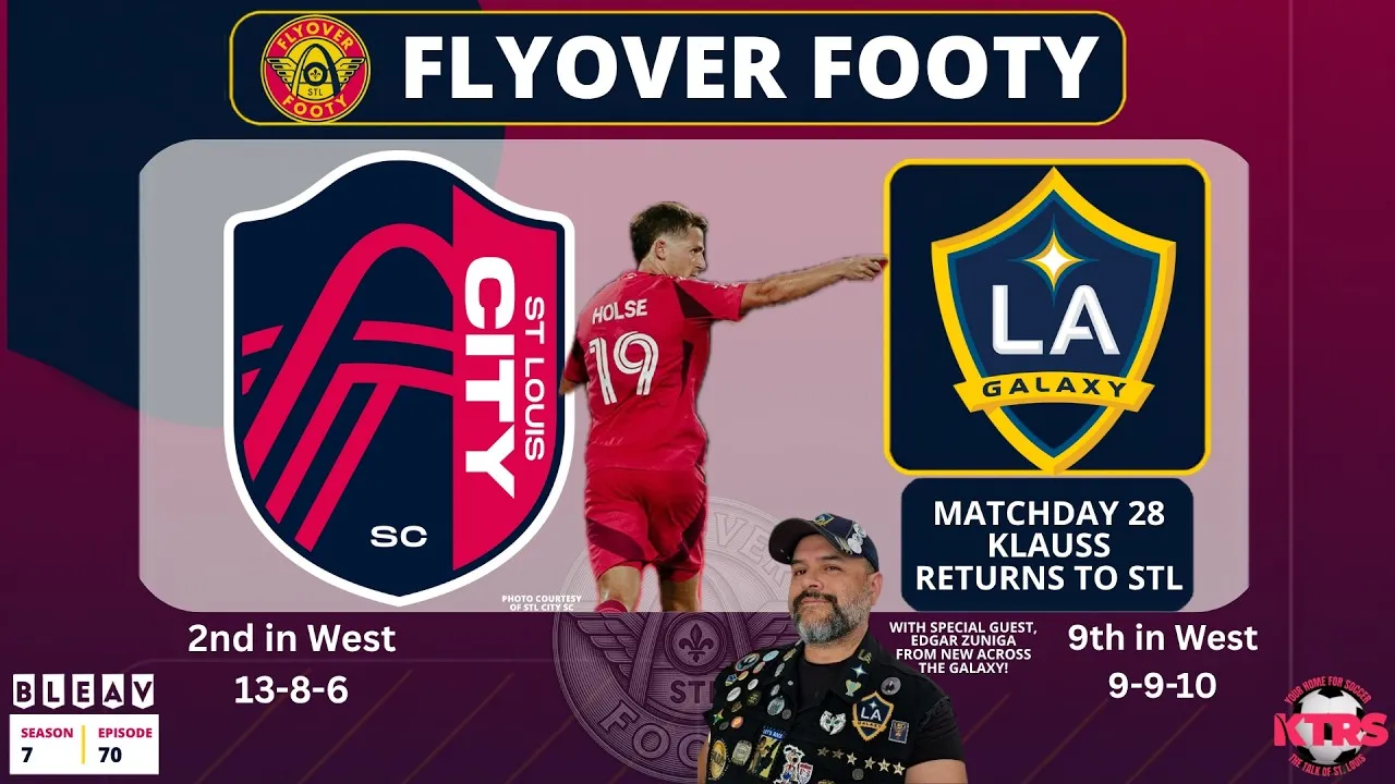 Matchday 28: CITY v Galaxy. Klauss Returns to St. Louis