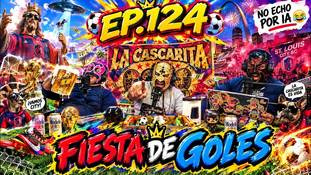 La Cascarita Podcast EP.124 Fiesta De Goles- Por el record